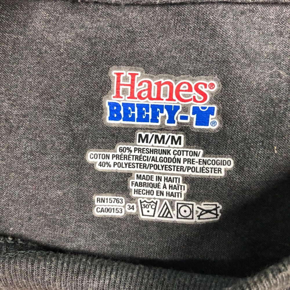 Salty Dog Cafe Hilton Head TShirt Unisex Gray Medium Short Sleeve Hanes Beefy-T - Picture 3 of 7